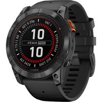 Relogio Smartwatch Garmin Fenix 7X Pro Solar - Grafite (010-02778-01)
