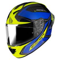 Capacete MT Helmets FF104PRO Rapide Pro Master A7 - Fechado - Tamanho L - Gloss Blue