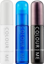 Kit Perfume Colour Me White/Azure/Black Edp (3 X 50ML) - Masculino