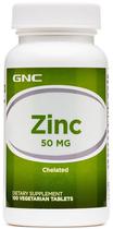 GNC Zinc 50MG (100 Comprimido Vegetarial)