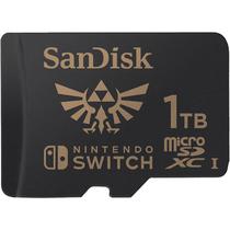 Cartão de Memória Micro SD Sandisk Nintendo Switch 100-90 MB/s 1 TB (SDSQXAO-1T00-GN6ZN)