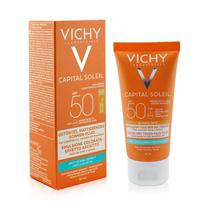 Protetor Solar Facial Vichy Capital Soleil SPF50 BB Toque Seco com Cor 50ML