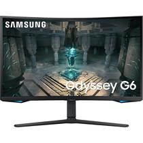 Monitor Curvo Samsung Odyssey G6 LS32BG652EN 32" QHD - Preto