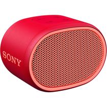 Speaker Sony SRS-XB01 - Aux - Bluetooth - 1.5" - Resistente A Agua - Vermelho