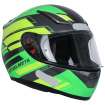 Capacete MT Helmets Revange Zusa F3 - Fechado - Tamanho M - Gloss Fluor Green