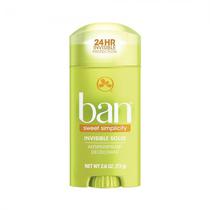 Desodorante Ban Sweet Simplicity Solido Invisivel 73G