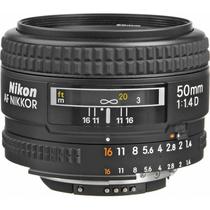Lente Nikon FX 50MM F/1.4 D