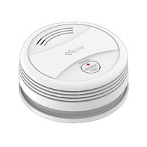 Sensor Detector de Fumaca Inteligente Smartsense 4LIFE FL02 Sem Fio / com Wifi / Compativel com Alexa e Google Home / Bateria Incluida / 9V / Alarma / App Tuya - Branco