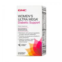 Suporte Diabetico GNC Ultra Mega Women's Diabetic Support 90 Capsulas