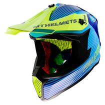 Capacete MT Helmets Falcon System C3 - Fechado - Tamanho XL - Gloss Fluor Yellow