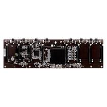 Placa Mãe Afox AFHM65-ETH8EX para Mineracao / Chipset Intel HM65 / DDR3 / Cpu Celeron / ATX