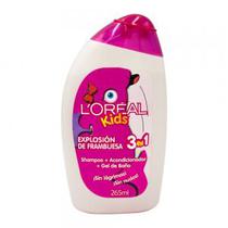 Shampoo Infantil Loreal Elvive 3EM1 Framboesa 265ML