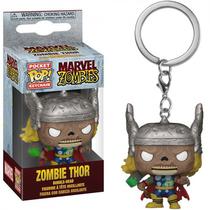 Chaveiro Funko Pocket Pop Keychain Marvel Zombies - Thor