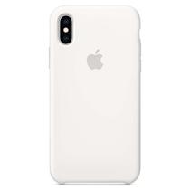 Estojo Protetor Apple de Silicone para iPhone X MQT22ZM/A - Branco