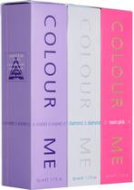 Kit Perfume Colour Me Violet/Diamond/Neon Pink Edp (3 X 50ML) - Feminino
