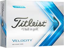 Bola de Golfe Titleist Velocity - Azul (12 Unidades)
