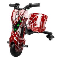 Triciclo Eletrico Interbras Drift DET65 - 6.5" - Bluetooth - LED - Recarregavel - Spider Vermelho