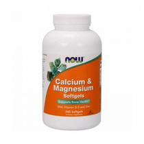 Calcium e Magnesium Now 240 Softgels