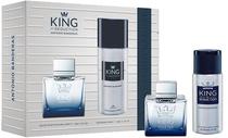 Kit Perfume Antonio Banderas King Of Seduction Edt 100ML + Deodorant 150ML - Masculino