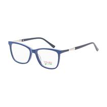 Armacao para Oculos de Grau Visard AM91 Tam. 52-16-140 C6 - Preto/Azul