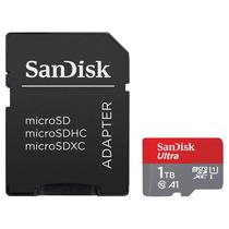 Cartao de Memoria Sandisk Ultra SDSQUAC-1T00-GN6MA - 1GB - Micro SD com Adaptador - 150MB/s