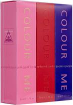 Kit Perfume Colour Me Red/Purple/Pink Edp (3 X 50ML) - Feminino