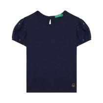 Camiseta Infantil Benetton 3P4ZG100Z 252