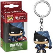 Chaveiro Funko Pocket Pop Keychain DC Holiday Exclusive - Batman
