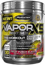 Muscletech Performance Vapor X5 Pre-Workout Fruit Punch Blast 263G
