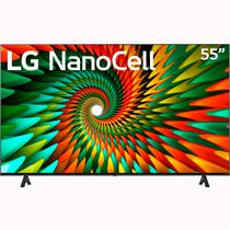 Smart TV Nanocell 55" LG 55NANO77SRA (2023) 4K Ultra HD Bluetooth/USB/Wi-Fi Bivolt