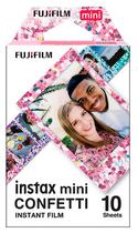 Filme Fujifilm Instax Mini Confetti 8.6CM X 5.4CM - 10 Folhas