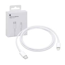 Cabo Apple MQGJ2ZM/A USB-C / Lightning para iPhone com 1 Metro - Branco