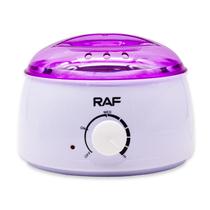 Aquecedor de Cera Raf Wax Heater R.438 para Depilacao - Branco/Roxo