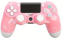 Controle Sem Fio PG Play Game Pink Flower para PS4 - Pink