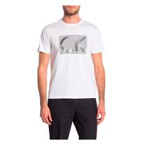 Camiseta Calvin Klein Masculino 40Q4516-122-006 XL - Brilliant Branco