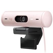 Webcam Logitech Brio 500 FHD 1080P HDR para Videoconferencia (960-001418) - Rosa