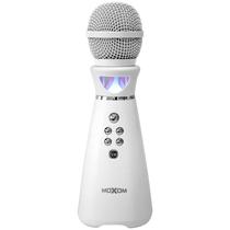 Microfone Sem Fio Moxom MX-SK21 com Speaker - Branco