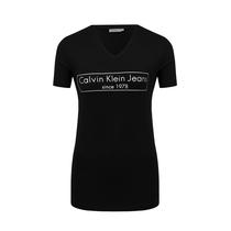 Camiseta Calvin Klein Feminina J20J207028-099 M - Preto