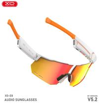 Oculos Xo E8 Audio Sunglasses Orange/White