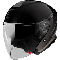 Capacete MT Helmets Thunder 3 SV Jet Xpert C2 - Aberto - Tamanho XL - com Oculos Interno - Gloss Gray