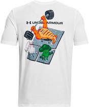 Camiseta Under Armour Food Pyramid 1379551-100 - Masculina