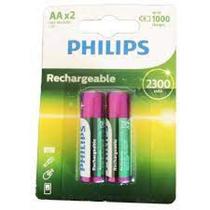 Pilha Recarregavel Philips A2500 AA c/2