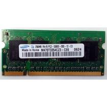 Memória Notebook DDR2-256MB Samsung/Hynix