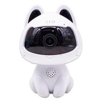 Camera de Seguranca Cat Luo LU-E100 Wifi Smart V1.0 / Full HD / Visao Noturna / Deteccao Humana / App V380 Pro - Branco