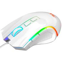 Mouse Gaming Redragon Griffin M607W USB Ate 7.200 Dpi com Backlight RGB - Branco