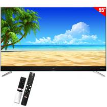 Smart TV LED 55" TCL 55C2US 4K Ultra HD Android TV Wi-Fi/Bluetooth com Conversor Digital