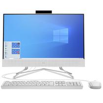 All-In-One HP 22-DF0003W de 21.5" FHD com Intel Celeron G5900T/4GB Ram/256GB SSD/W10 - White