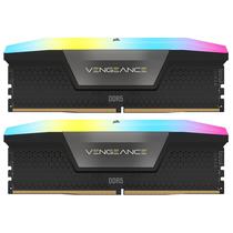 Memoria Ram Corsair Vengeance RGB DDR5 64GB (2X32GB) 5200MHZ - Preto (CMH64GX5M2B5200C40)