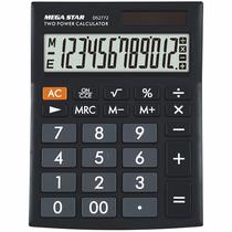 Calculadora Megastar DS2772 de 12 Digitos - Preto