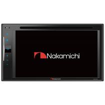 Toca DVD Nakamichi NA2300 Tela Touch de 6.2" USB/ CD/ BT/ Aux/ FM